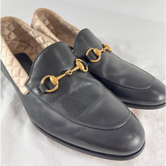 Gucci Shoes Gucci Betis Glamour Mens Black Loafers Horsebit 75 8us